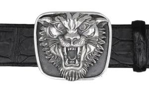 #1384 Medium Tiger Trophy Buckle 1.5"