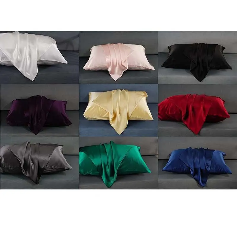 19 Momme Silk Pillowcase - Hidden zip - 50×70cm - custom and wholesale