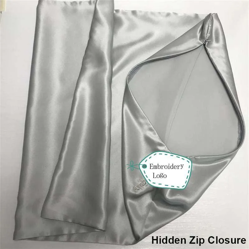 19 Momme Silk Pillowcase - Hidden zip - 50×70cm - custom and wholesale