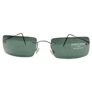 1990s Giorgio Armani Blue Frame Sunglasses