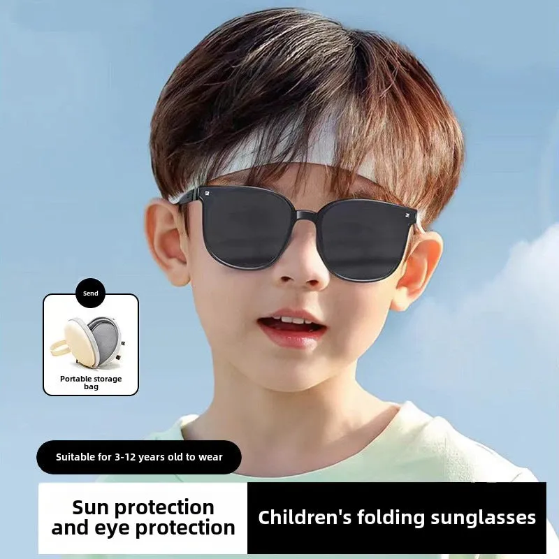 2024 Foldable Kids & Parent Sunglasses – UV Protection