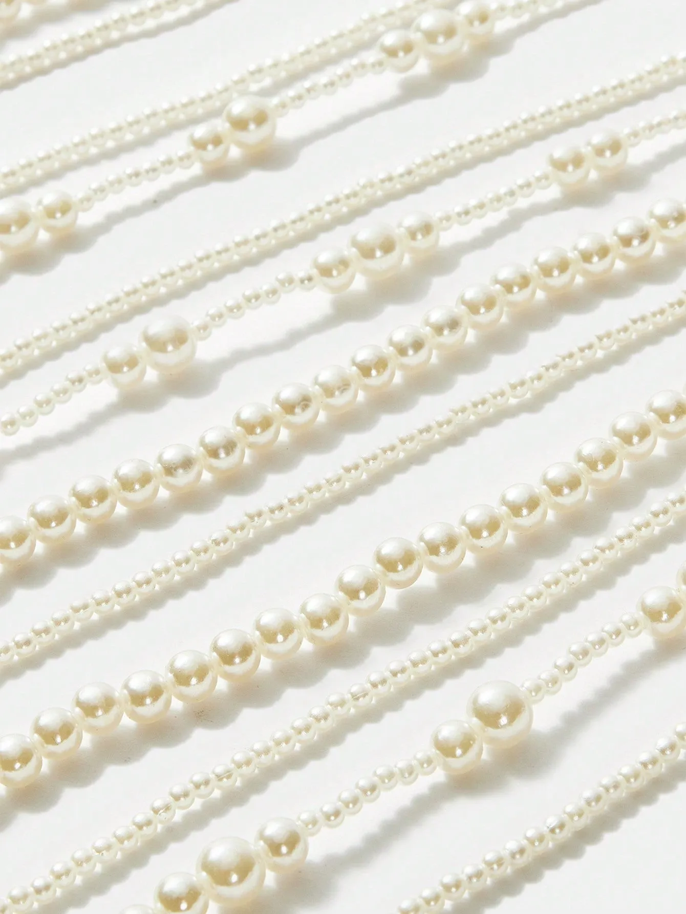 3pcs/Set Metallic Shell Hair Accessories Chain