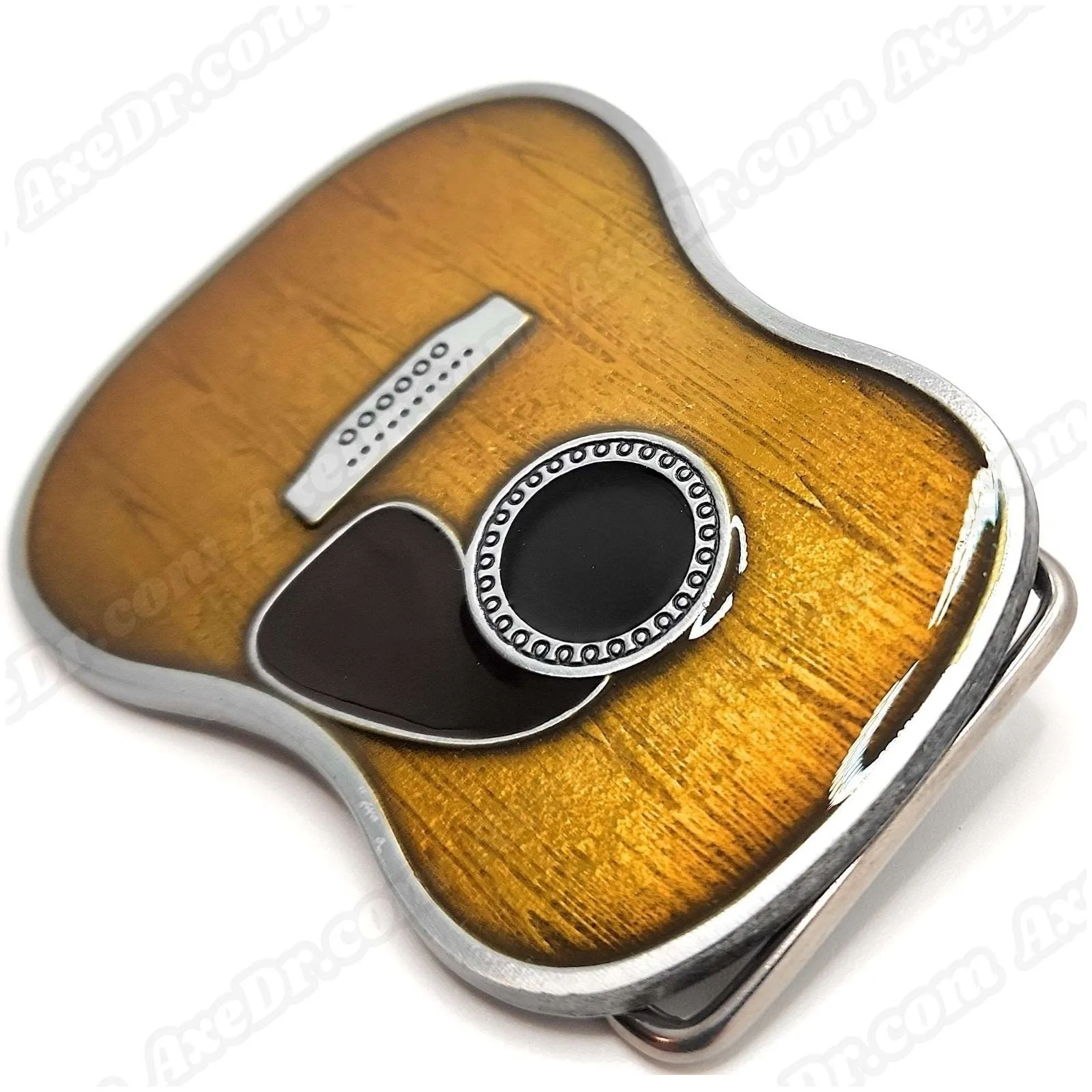 Acoustic Guitar Belt Buckle Copper