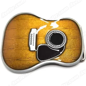 Acoustic Guitar Belt Buckle Copper
