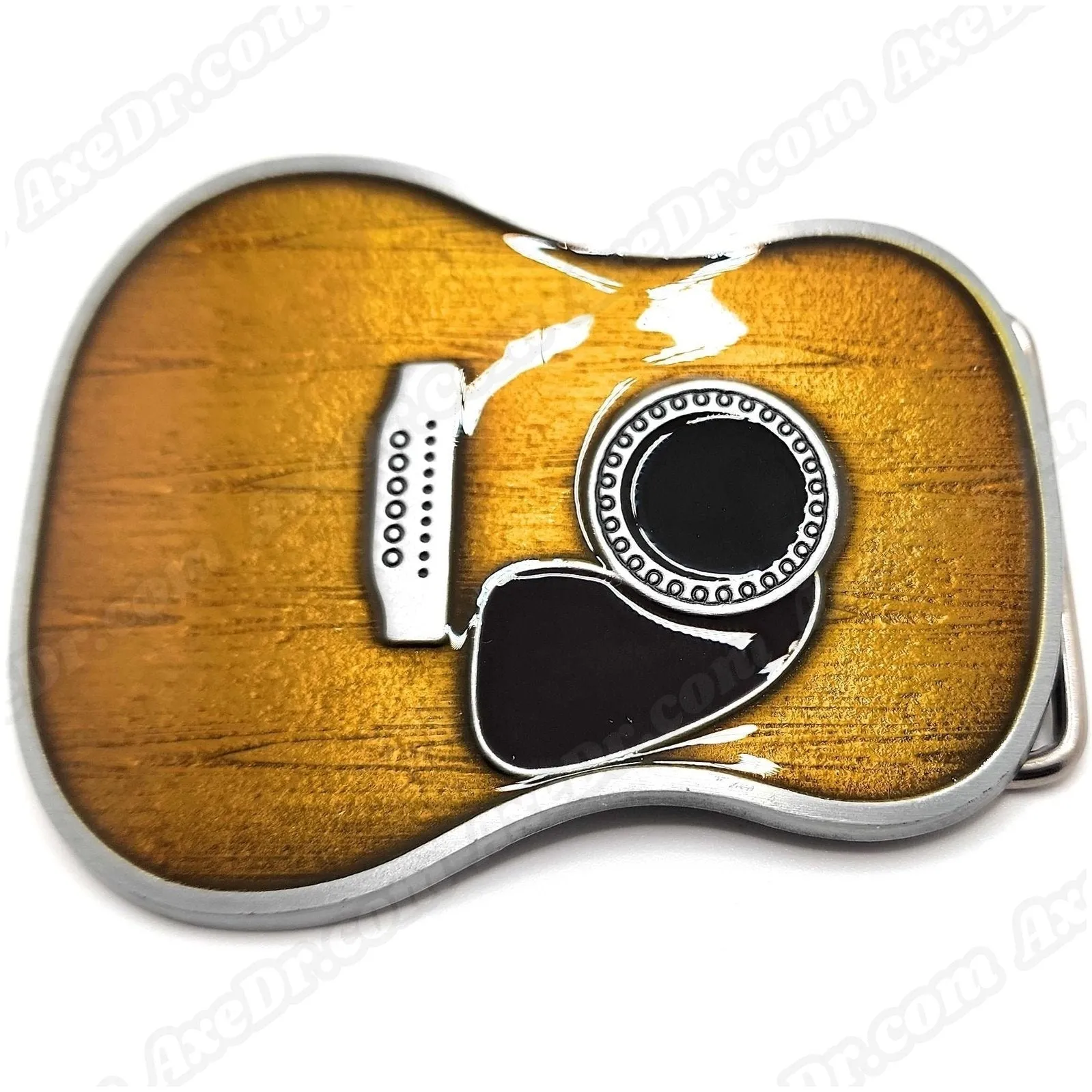 Acoustic Guitar Belt Buckle Copper