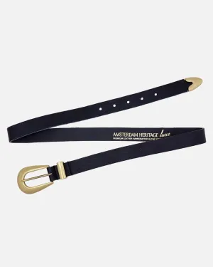 Adrie Skinny Black Belt