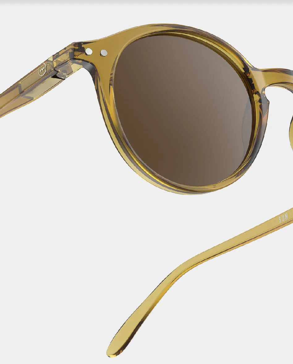 Adult Unisex Sunglasses #D SUN - Golden Green
