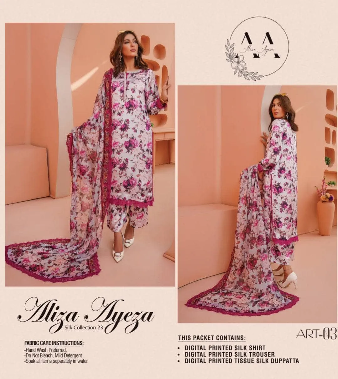 Aliza Ayeza Silk