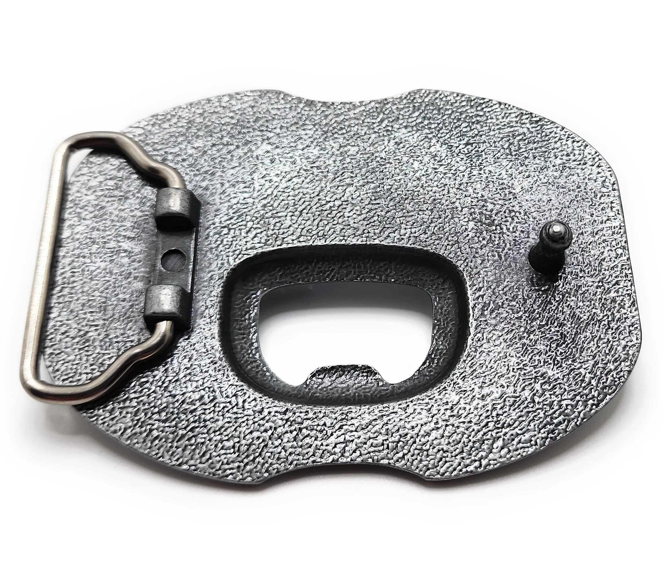 ALWAYS OPEN 24/7 Belt Buckle Bottle Opener