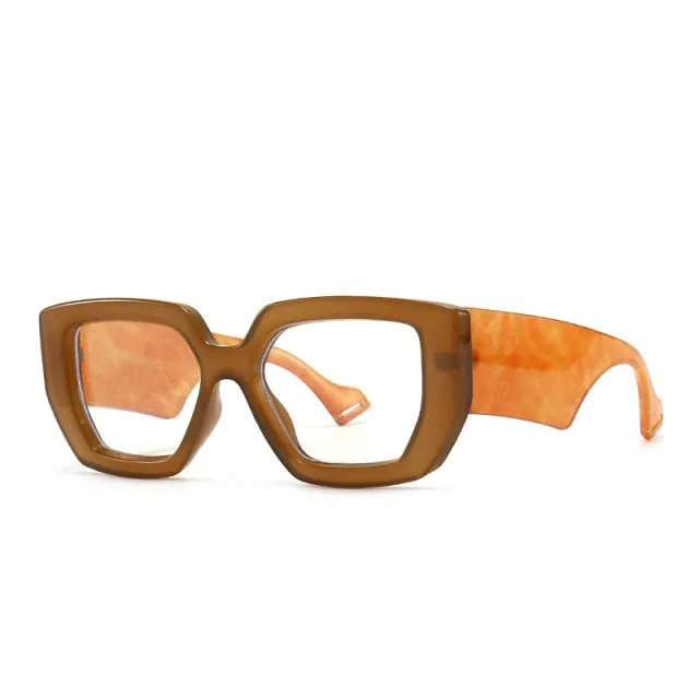 Amélie Hexagon Retro Sunglasses