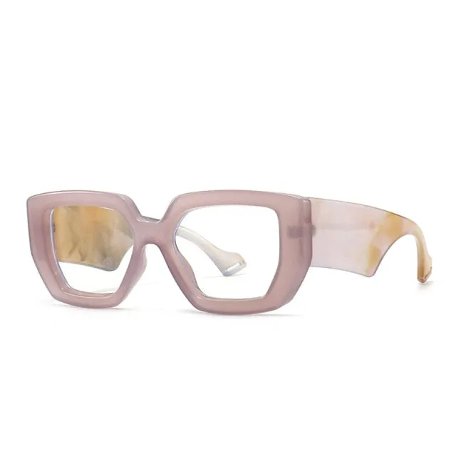 Amélie Hexagon Retro Sunglasses