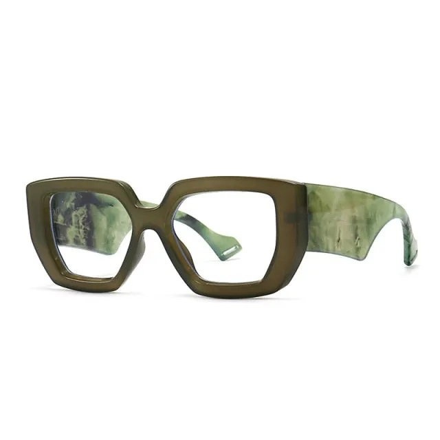 Amélie Hexagon Retro Sunglasses