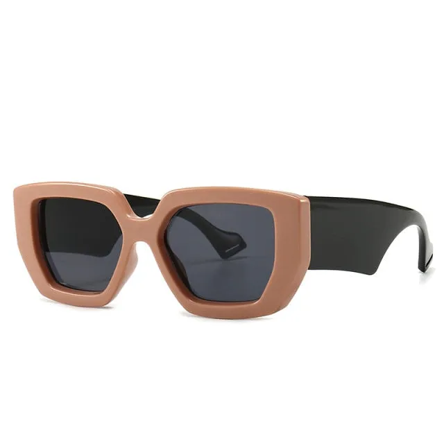 Amélie Hexagon Retro Sunglasses
