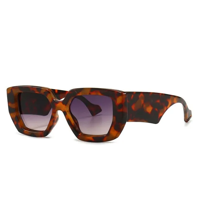 Amélie Hexagon Retro Sunglasses