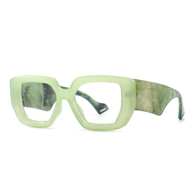 Amélie Hexagon Retro Sunglasses
