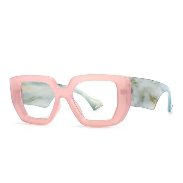 Amélie Hexagon Retro Sunglasses
