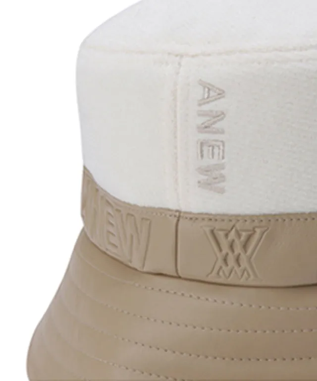 ANEW Golf: Mixed Wool Bucket Hat - Ivory