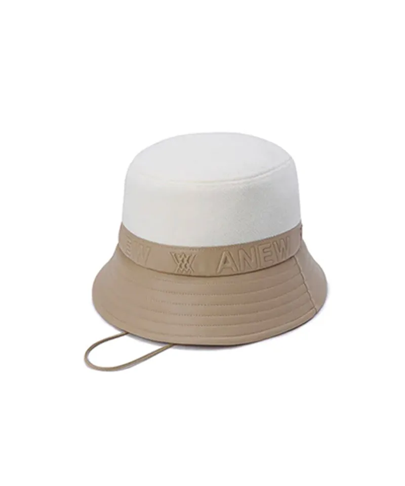 ANEW Golf: Mixed Wool Bucket Hat - Ivory