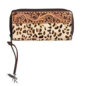 ANGEL RANCH LEOPARD WINNIE WALLET