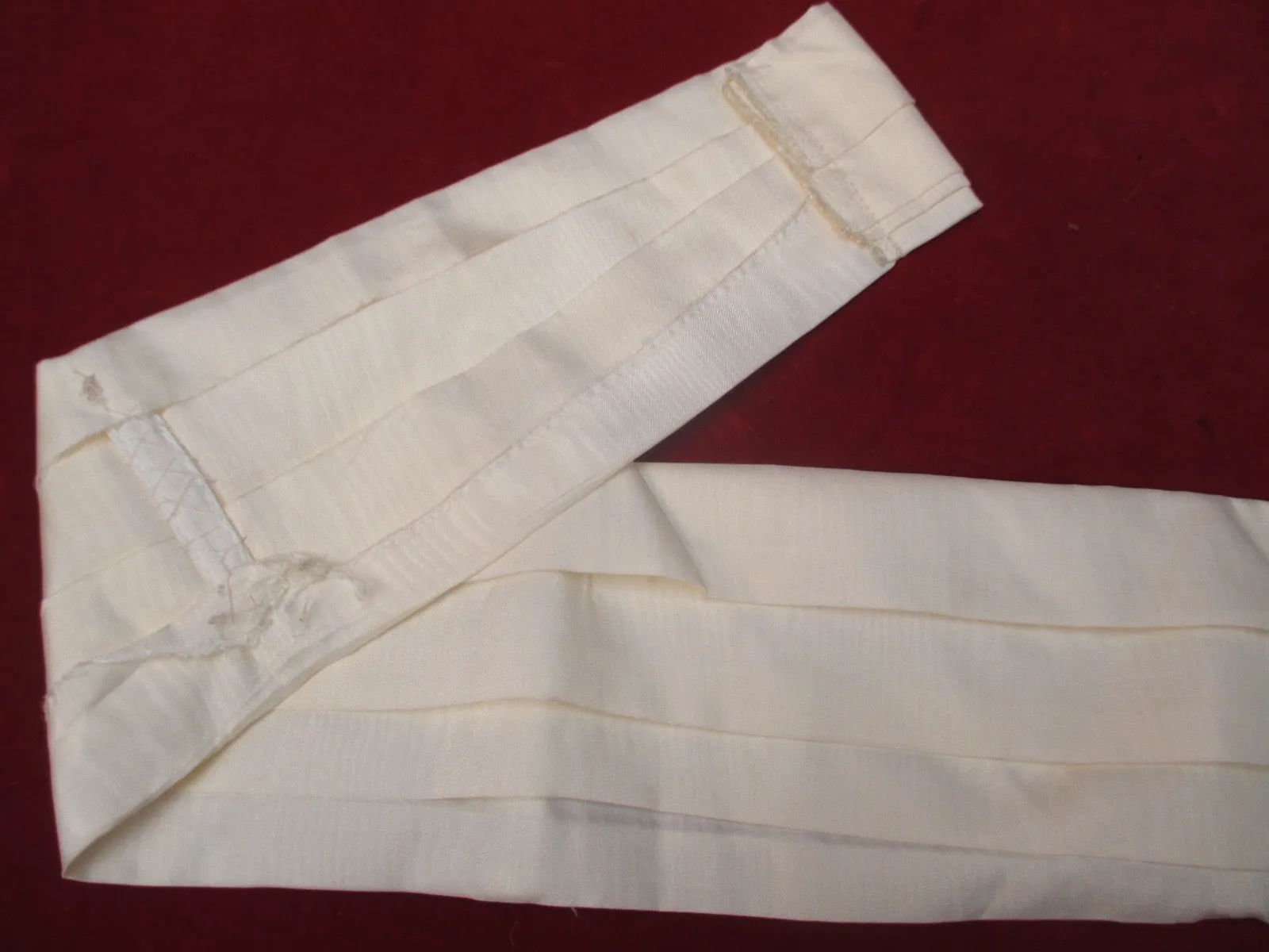 Antique Victorian silk sash