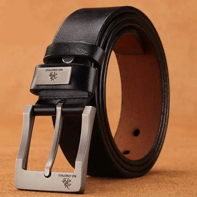 Attractive classic male belt