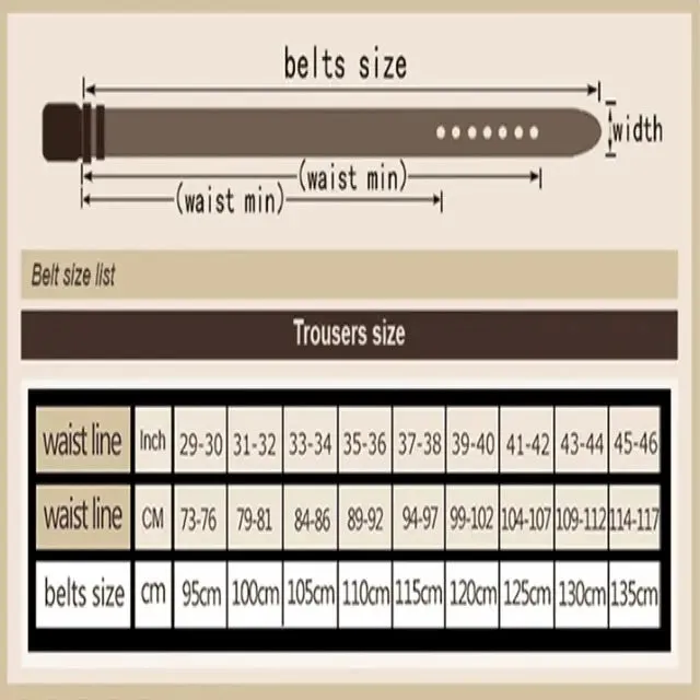 Attractive classic male belt