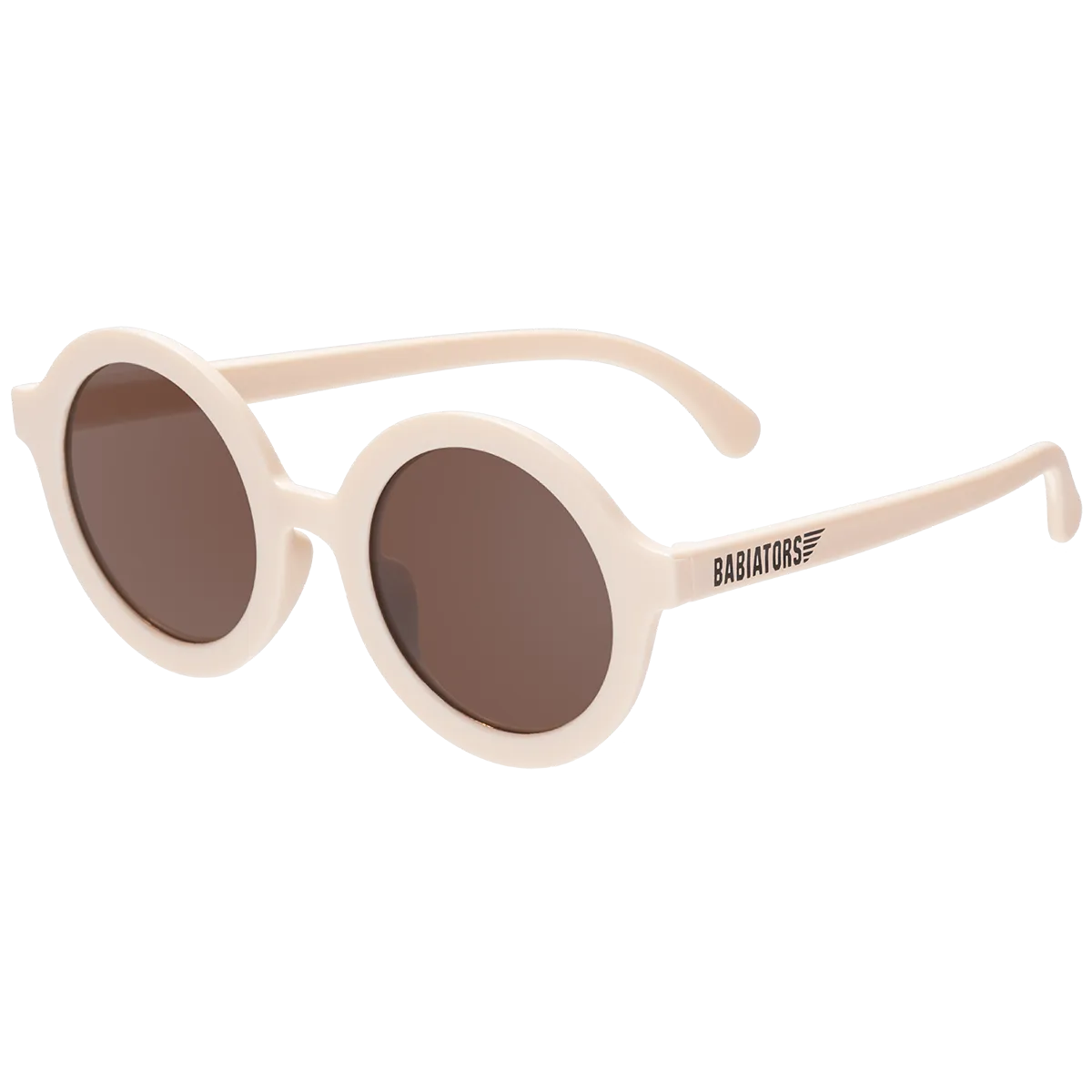 Babiators - Euro Round - Sweet Cream with Amber Lens