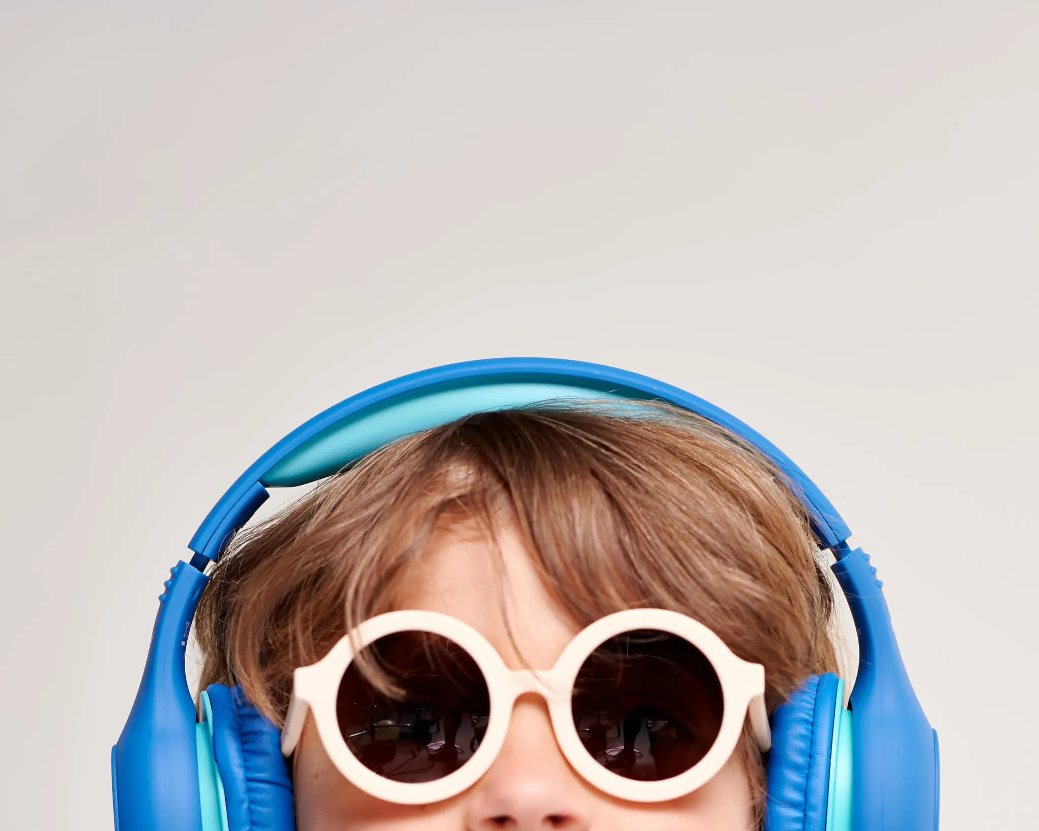 Babiators - Euro Round - Sweet Cream with Amber Lens