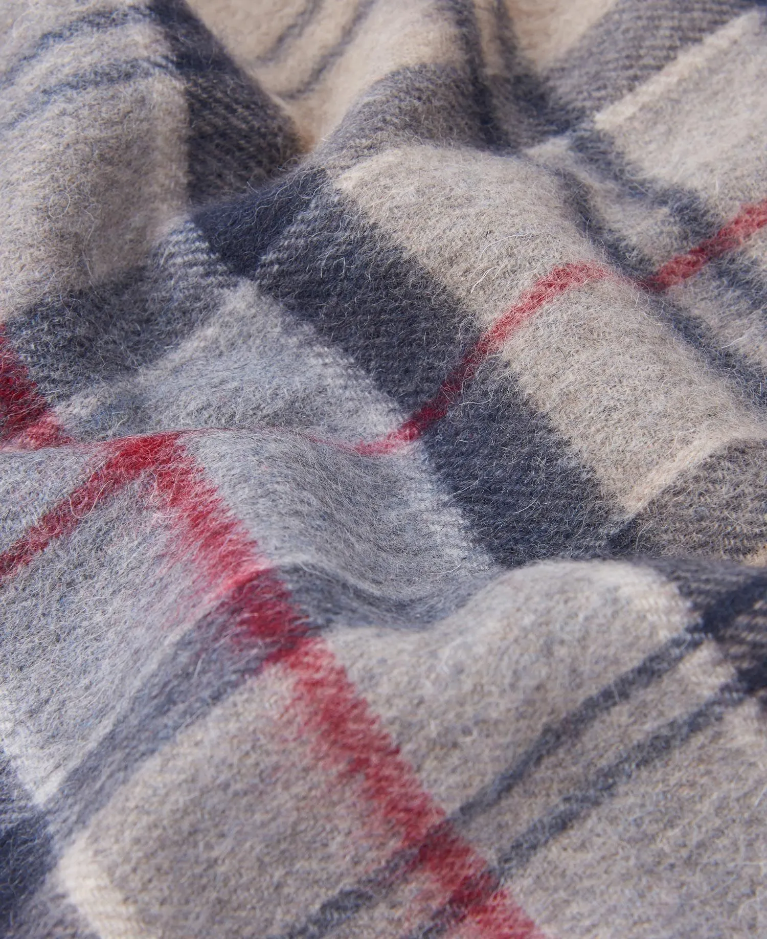 Barbour Merino Cashmere Dress Tartan Scarf