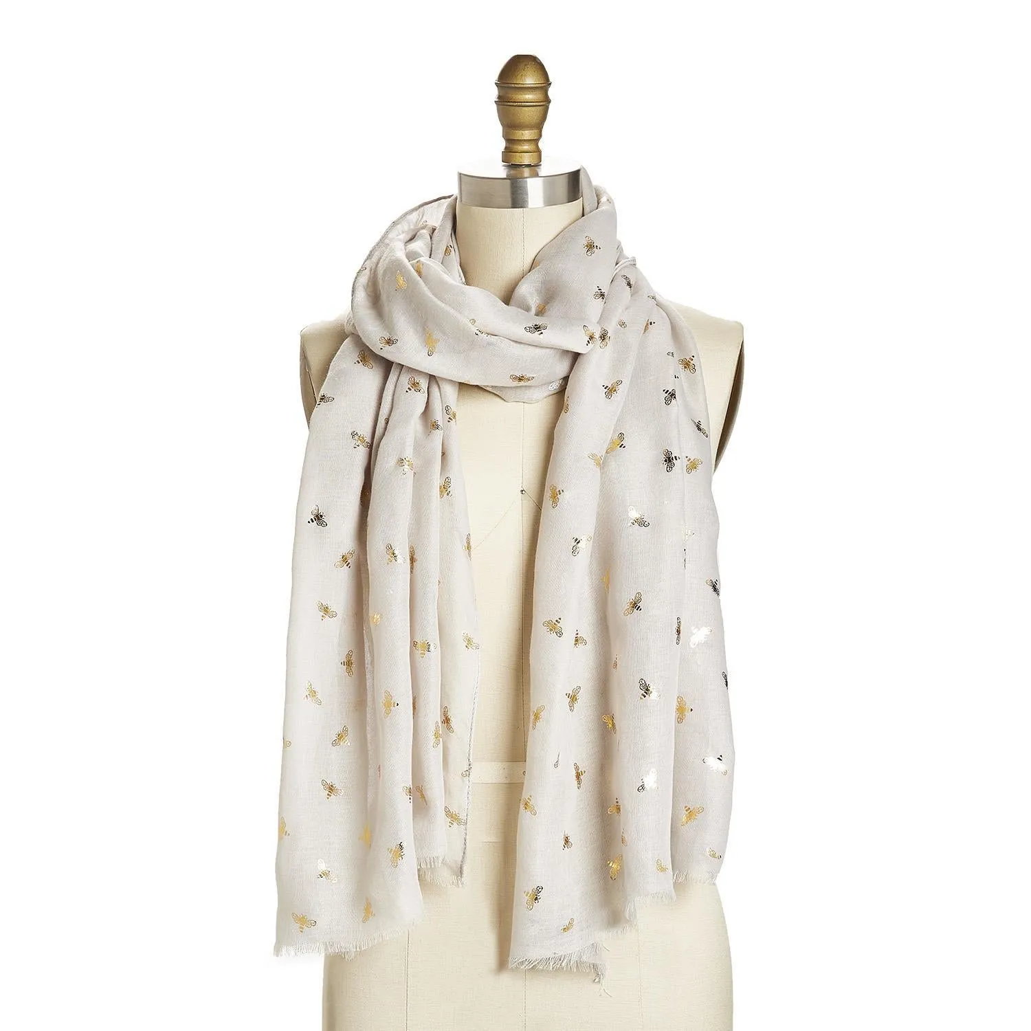Bee Pattern Scarf