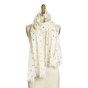 Bee Pattern Scarf