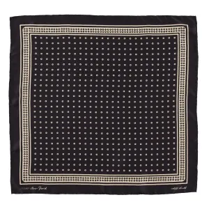 Bitter Brown Circle Dot Neckerchief