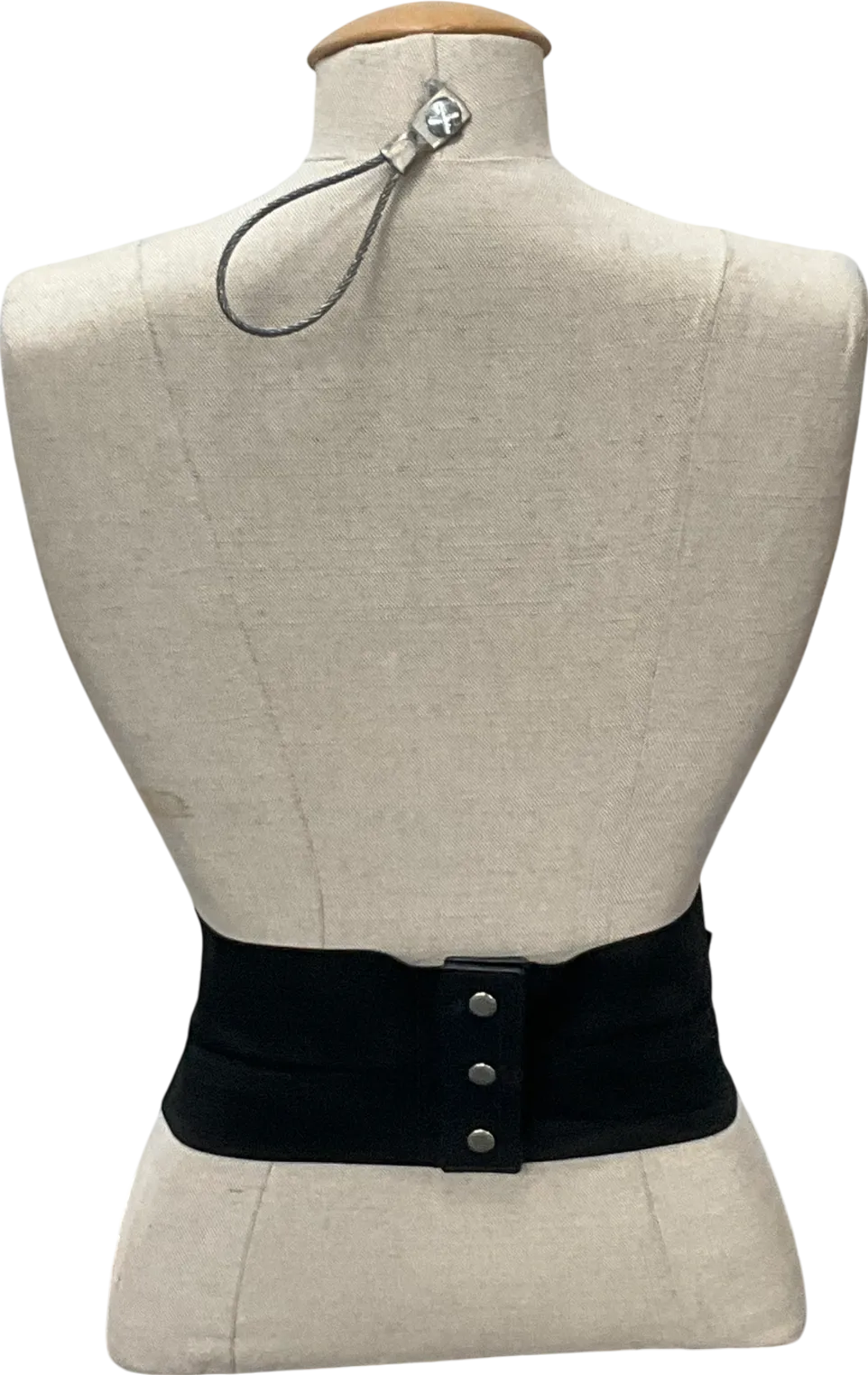 Black Corset Design Belt One Size