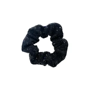 BLACK DOTTED SCRUNCHIE BRACELET