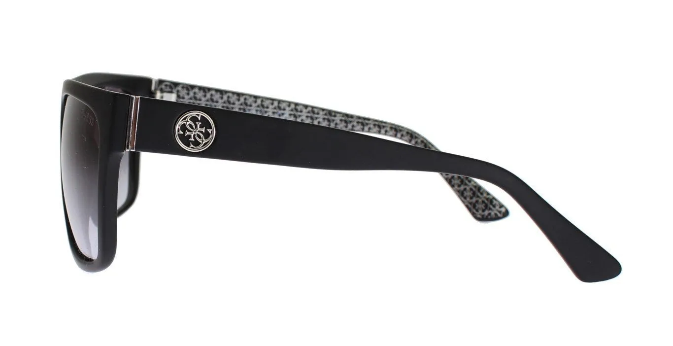 Black Plastic Frame UV Lens Sunglasses
