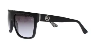 Black Plastic Frame UV Lens Sunglasses