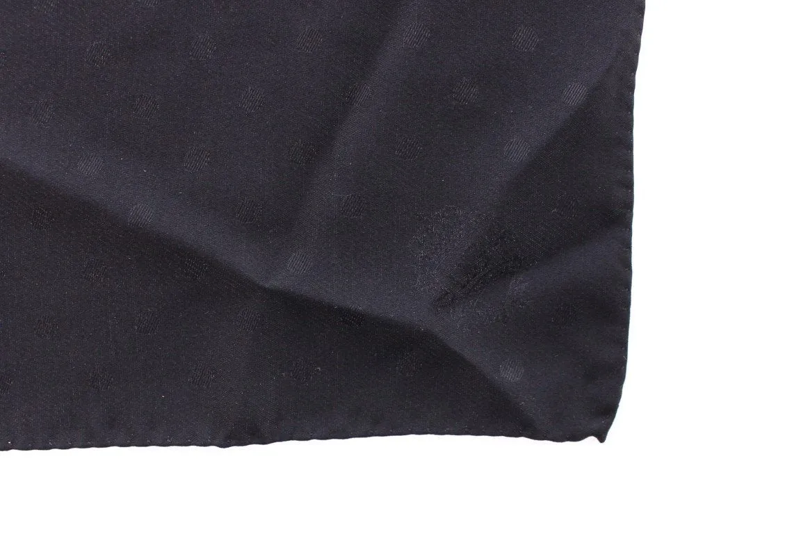 Black Silk Handkerchief
