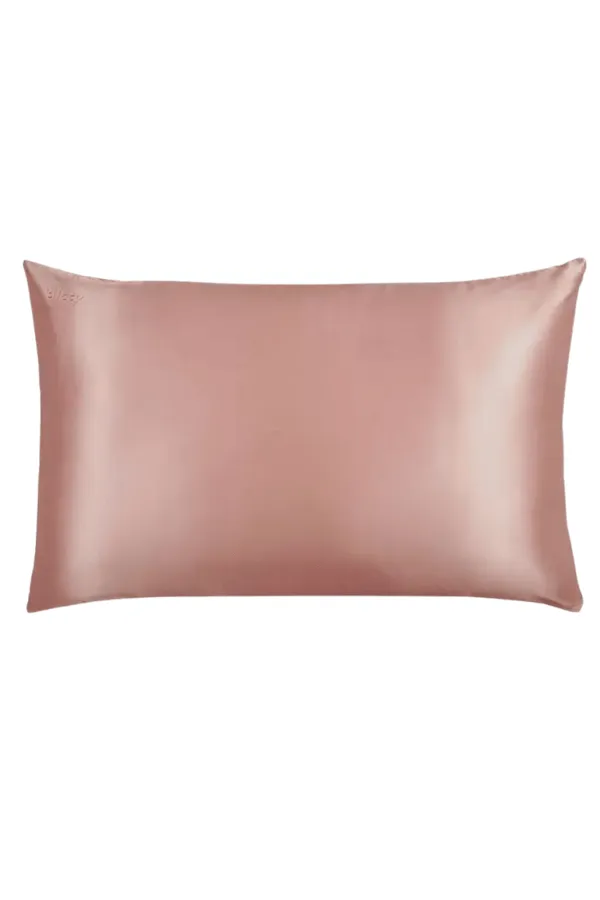 Blissy King Silk Pillowcase - Rose Gold