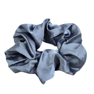 Blue Gray Accessories Scrunchie Hair Tie Hair Band Elastic Stretch Handmade SB28