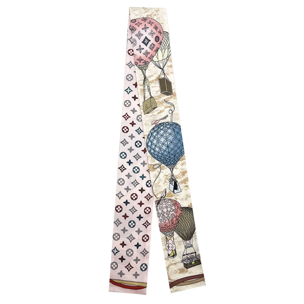 Blush Silk Scarf Tie