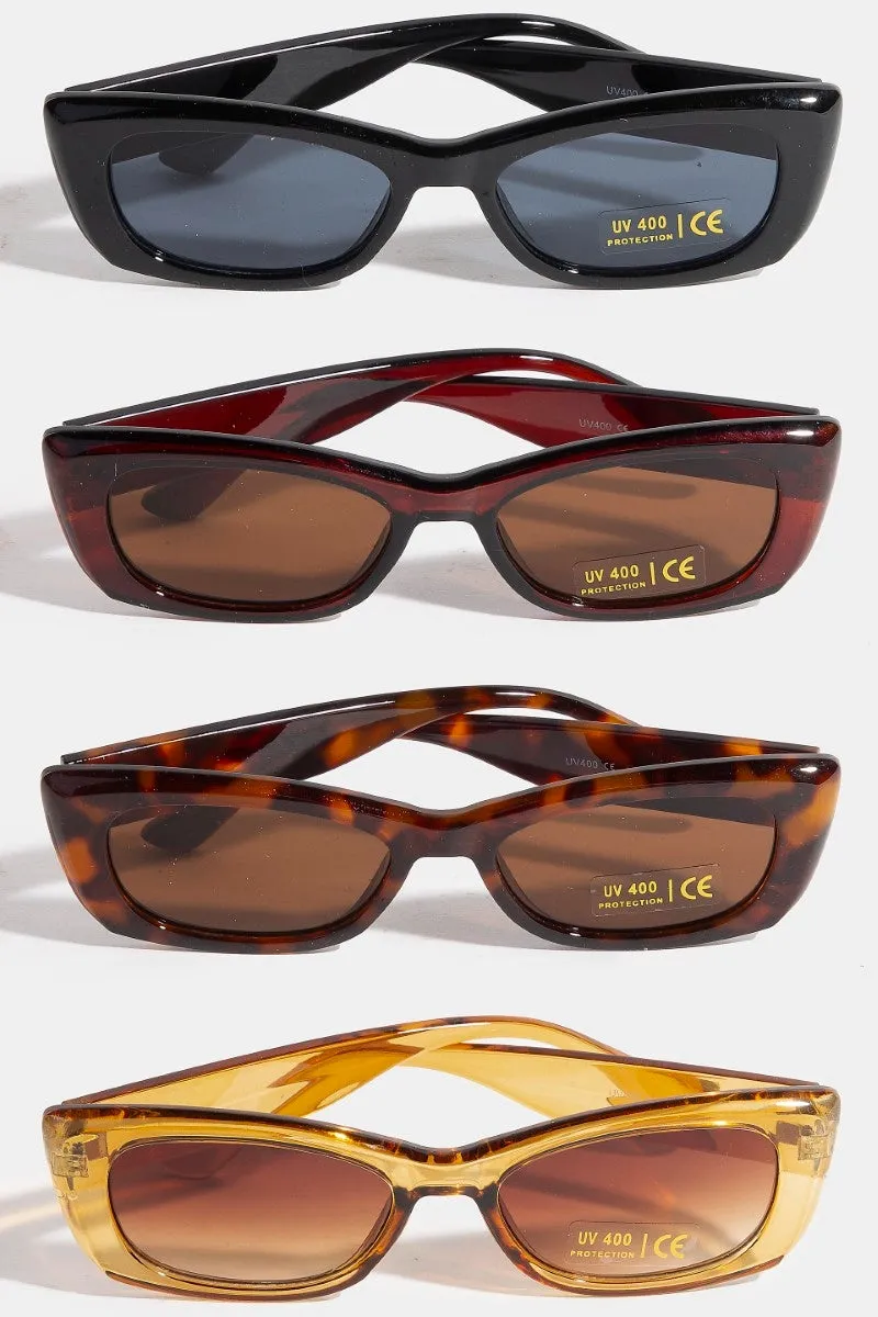 Bossy Cat Eye Sunglasses (Assorted)