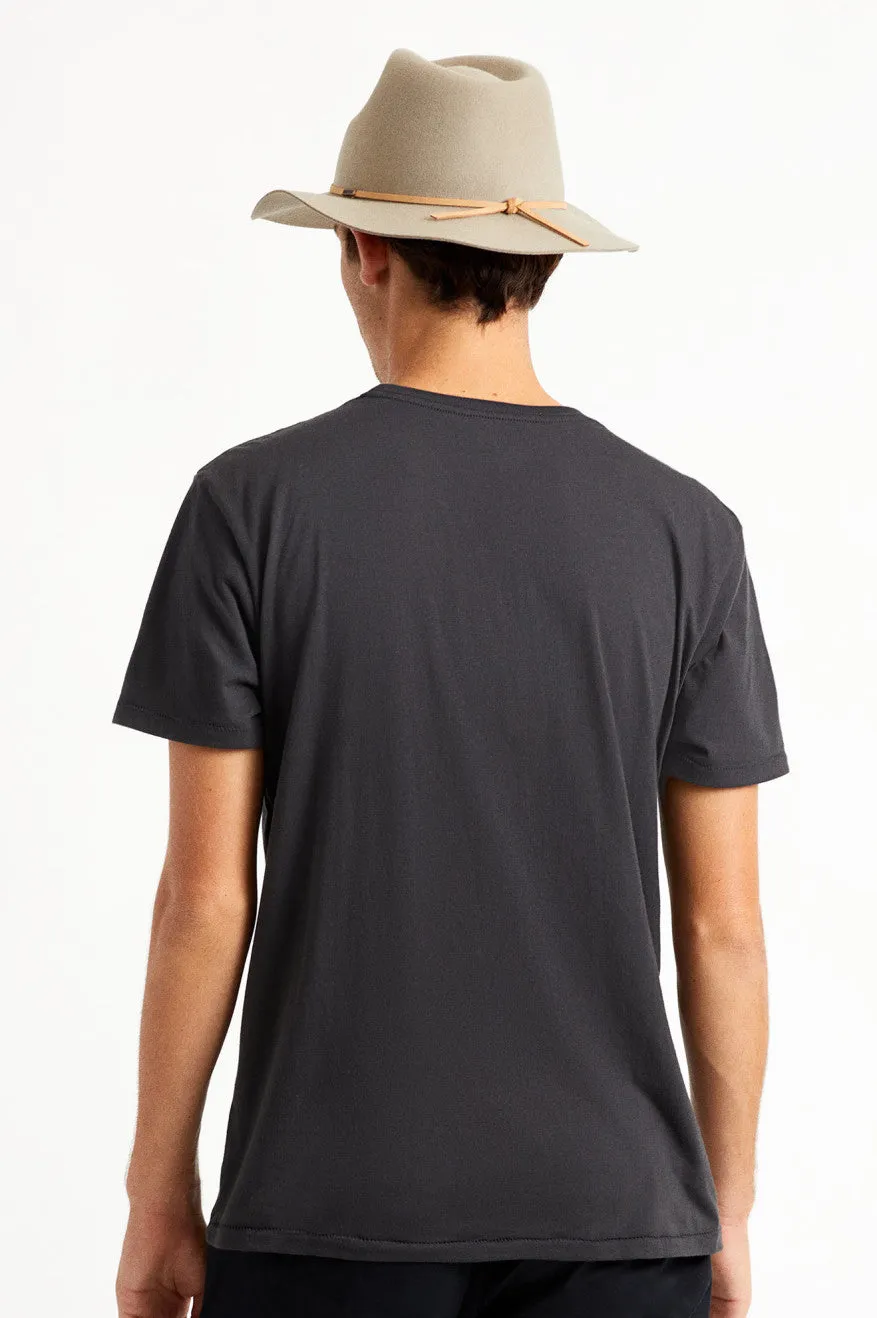 BRIXTON WESLEY FEDORA - LIGHT TAN