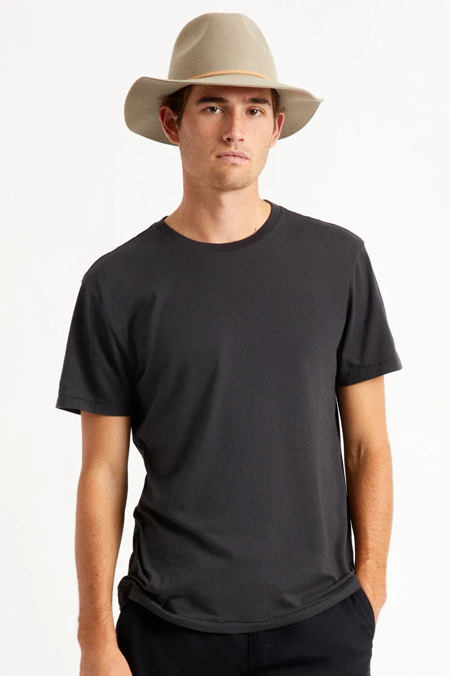 BRIXTON WESLEY FEDORA - LIGHT TAN