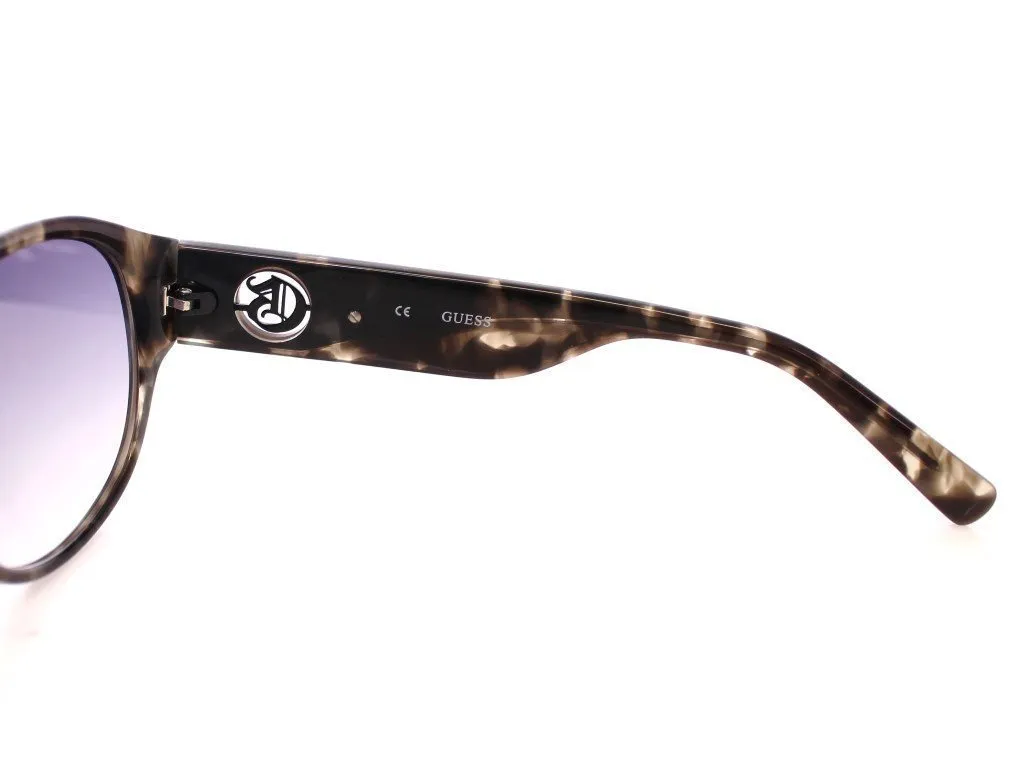 Brown Plastic Logo Men's Sunglasses
