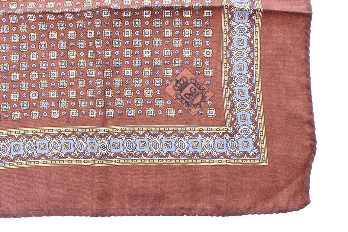 Brown Silk Handkerchief