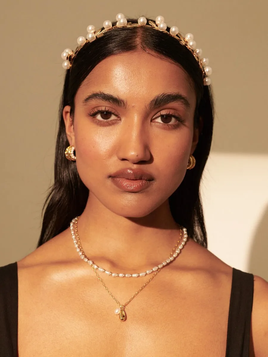 Bubble Leaf Statement Headband