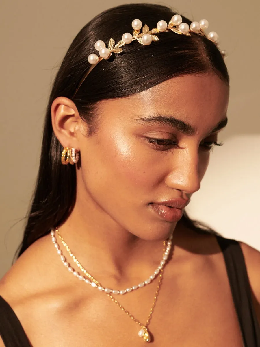Bubble Leaf Statement Headband