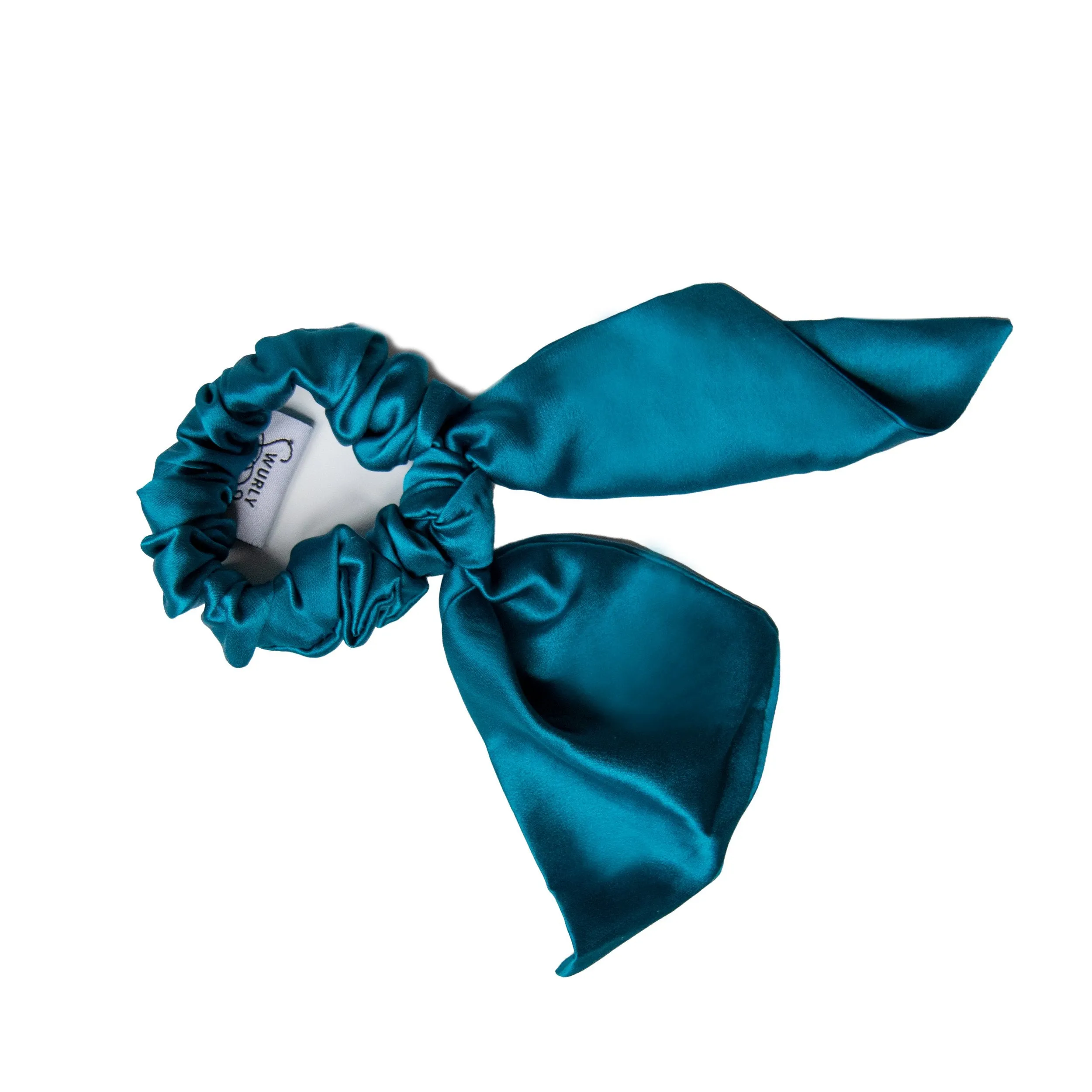 Bunny Ear Silk Scrunchie