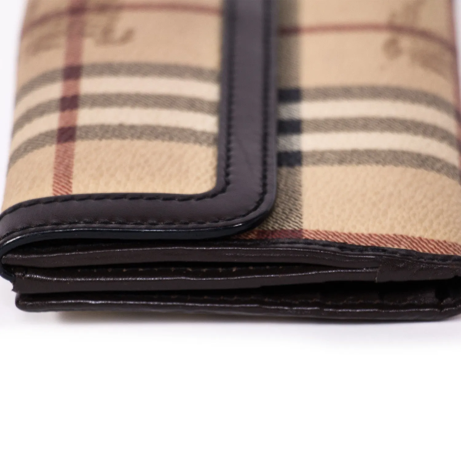 Burberry Haymarket Continental Wallet