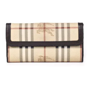 Burberry Haymarket Continental Wallet